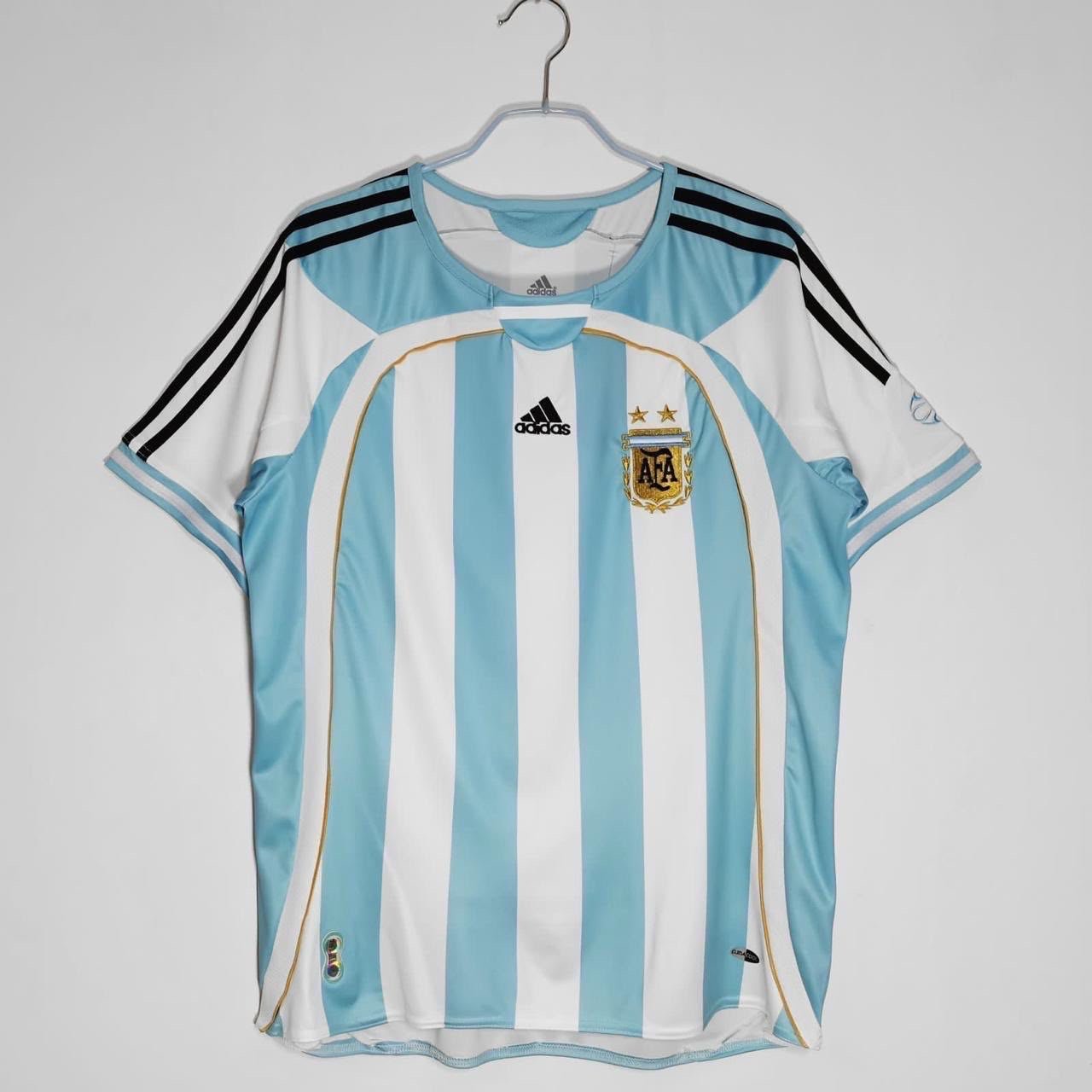 Argentina Home 2006 Premium Retro Edition Jersey