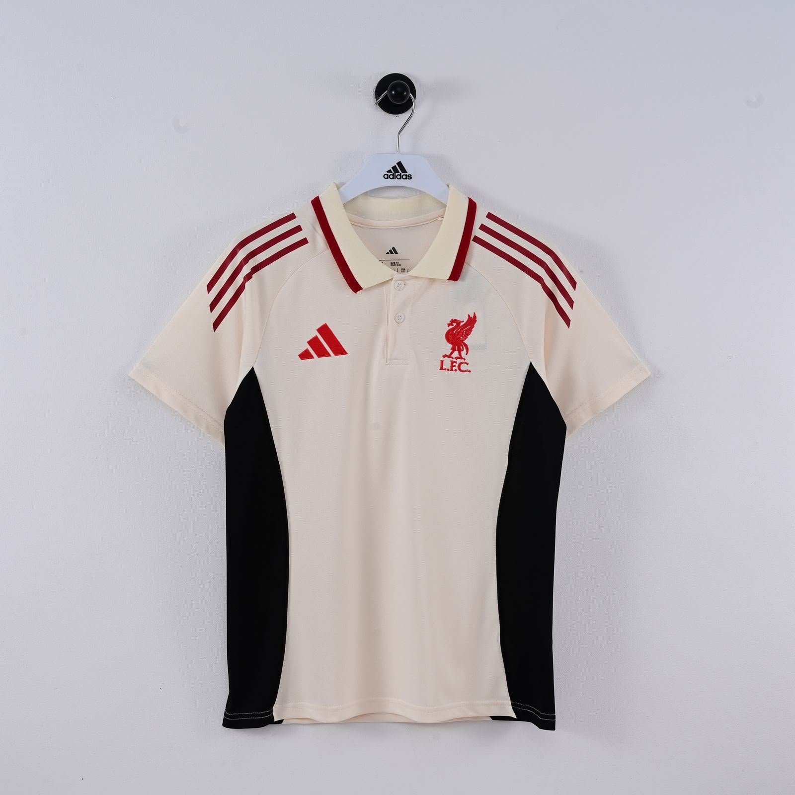 Liverpool FC Cream Premium Fan Version Polo Jersey