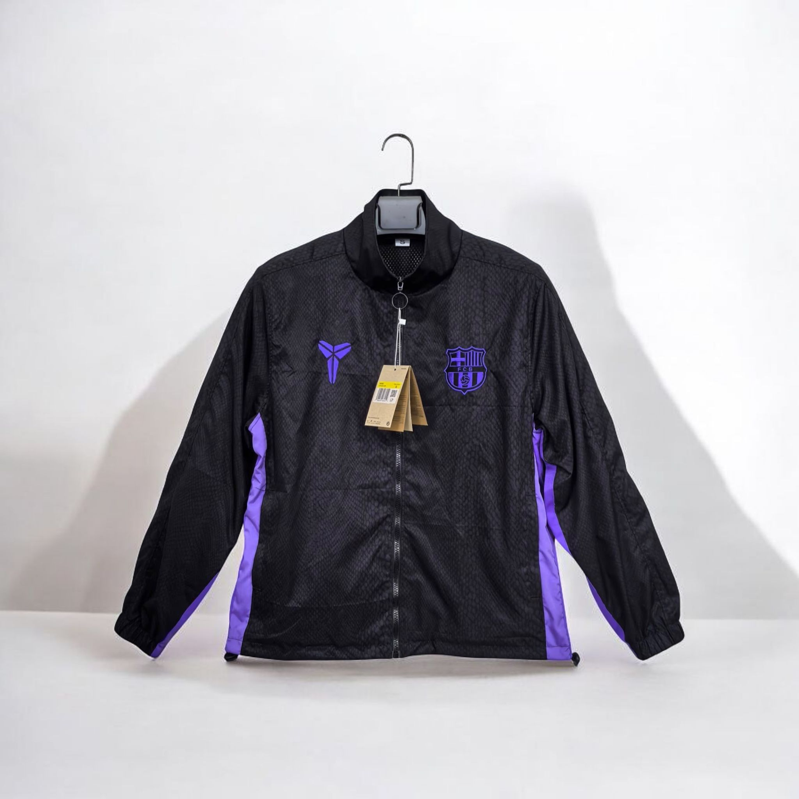 FC Barcelona Purple Kobe Edition Premium Windbreaker Jacket