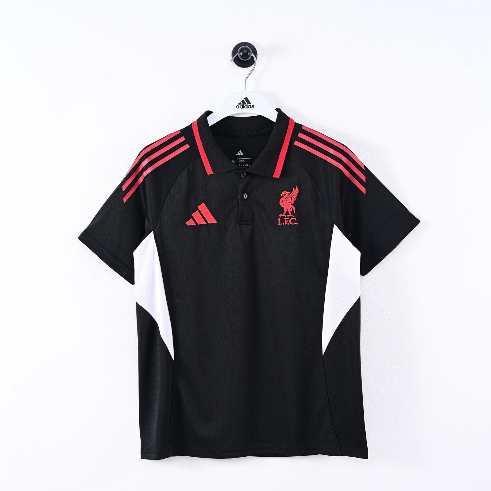 Liverpool FC Black and Red Premium Fan Version Polo Jersey