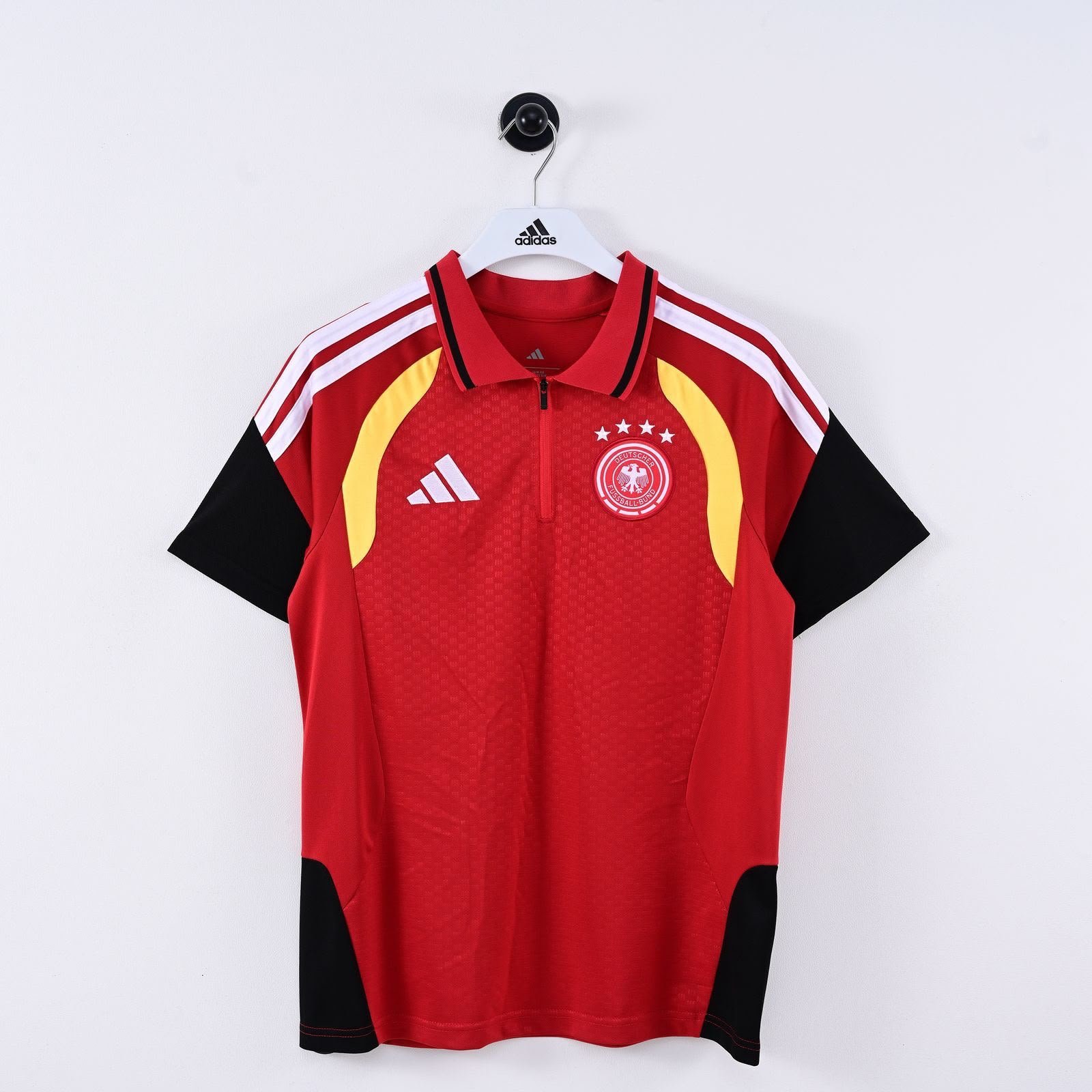 Germany Red Training Premium Fan Version Polo Jersey