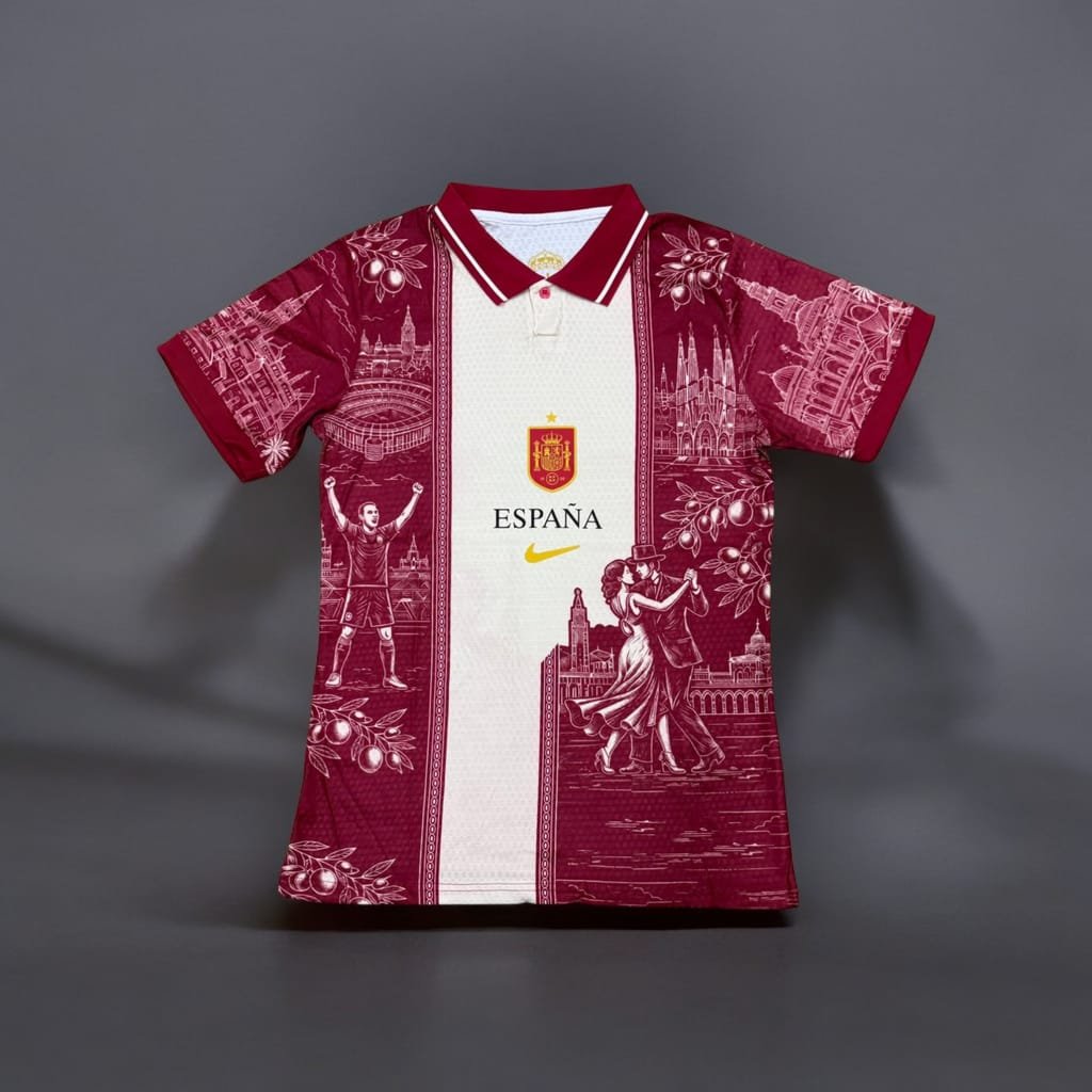 Spain Special Edition Polo Premium Player Version Jersey