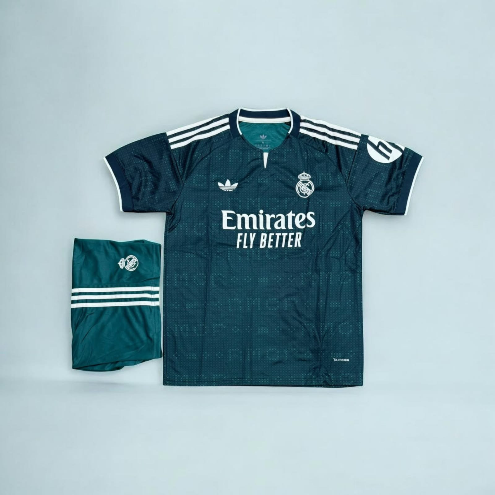 Real Madrid Away Green 26/27 Fan Version Full Kit